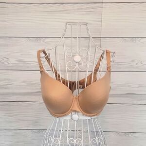 Auden 38DD Nursing Bra Lightly Lined Full Coverage Beige